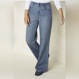 Coldwater Creek Relaxed Trouser Jeans Size 8